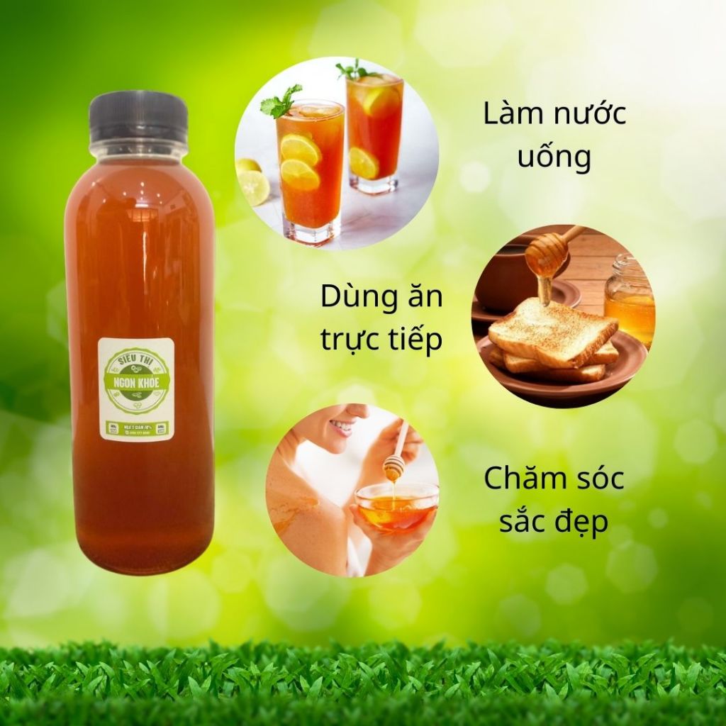 Mật ong hoa thiên nhiên hỗ trợ sức khỏe, chất lượng, tự nhiên