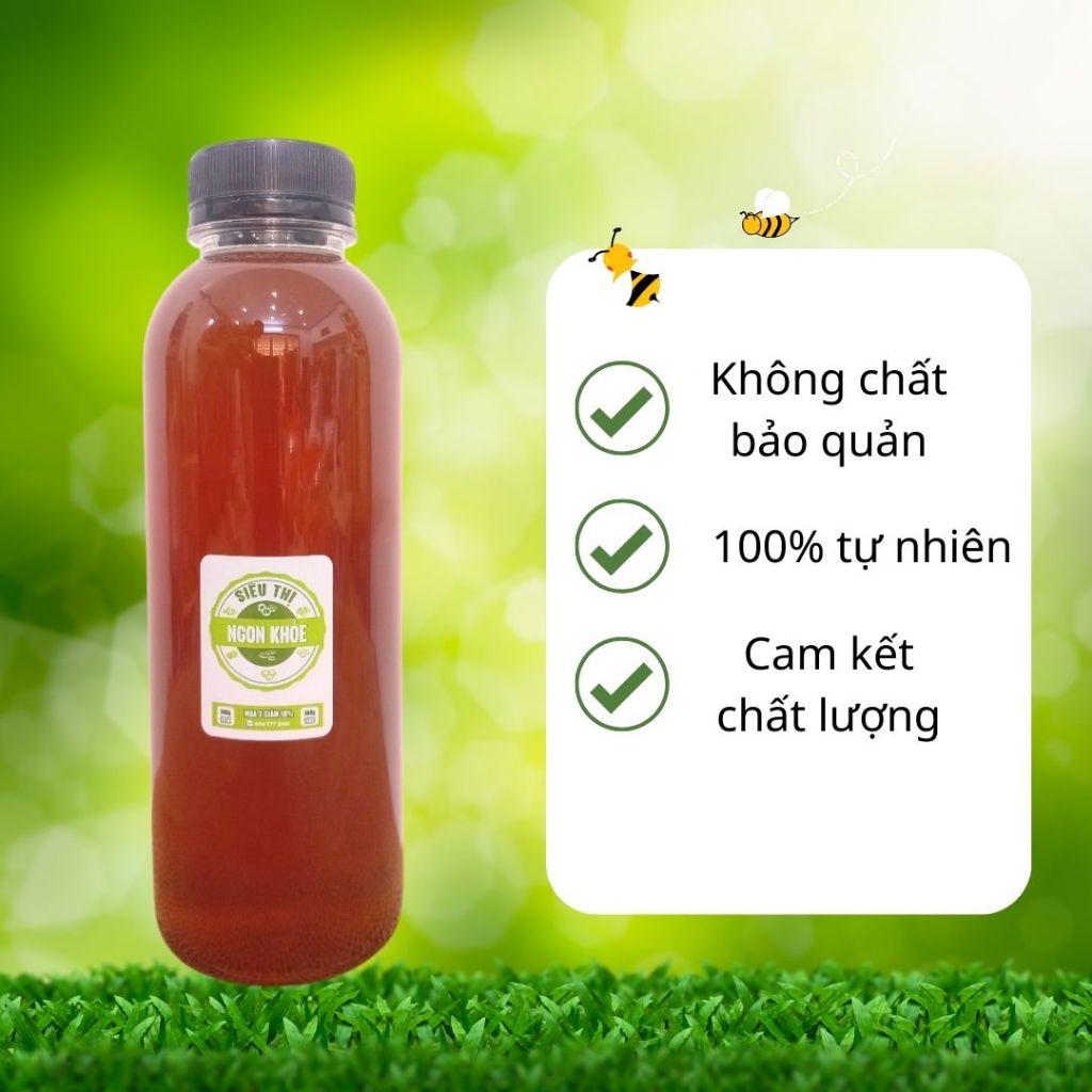 Mật ong hoa thiên nhiên hỗ trợ sức khỏe, chất lượng, tự nhiên