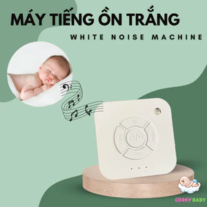 Máy tạo tiếng ồn trắng White noise Corky baby Wn01 ru bé ngủ tích hợp 9 bản nhạc hay