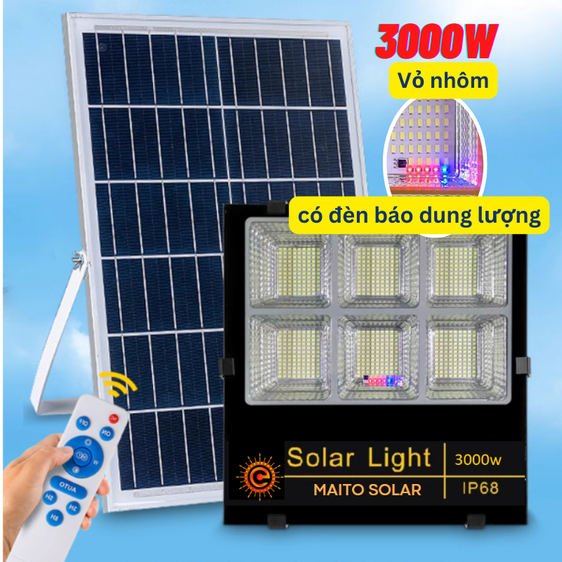 3. Lợi ích khi sử dụng đèn năng lượng mặt trời 3000W