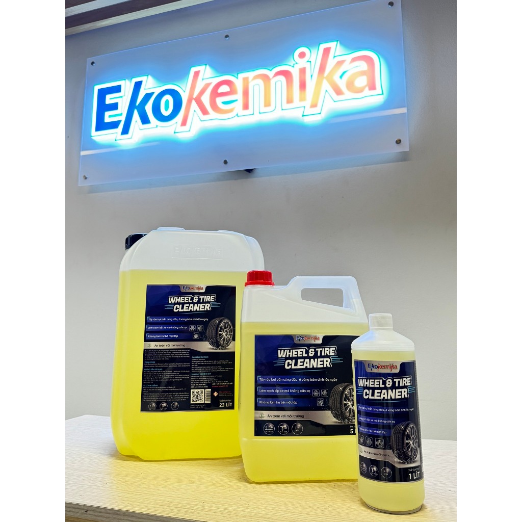 DUNG DỊCH TẨY LỐP XE EKOKEMIKA WHEEL&TIRE CLEANER