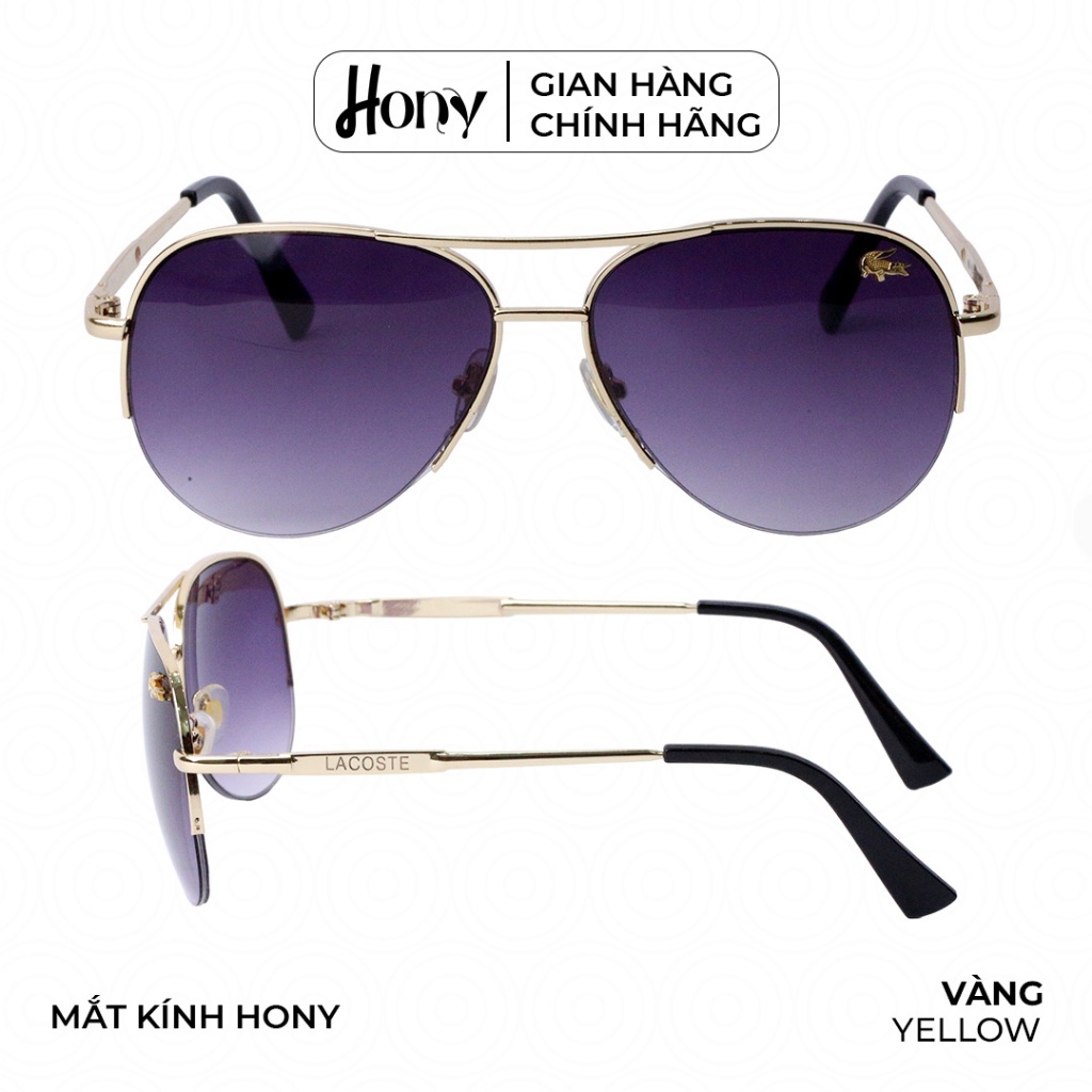 Kính râm Nam thời trang HONY, tròng nửa viền thời trang