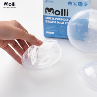 Phễu hứng sữa Molli kèm hộp bảo quản tiện lợi cho mẹ