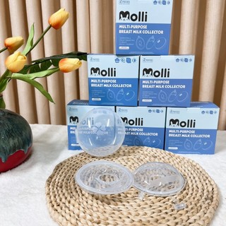 Phễu hứng sữa Molli kèm hộp bảo quản tiện lợi cho mẹ