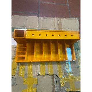 Khay đựng tông đơ 6 ngăn gỗ thông mịn