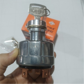 Ổ khóa đề 6 chân, ổ khóa điện 6 chân Thái Lan. Ổ khóa thái 6 chân hàng rẻ (1 chiếc)