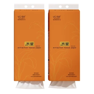 Combo 4 khăn giấy rút nội địa Trung 4 lớp, khăn giấy đa năng giá tốt, thùng 1500 tờ