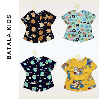 Bộ lanh tole cho bé BATALA KIDS, set lanh cho bé mùa hè bộ đồ trẻ em thoáng mát SETLANHBETRAI