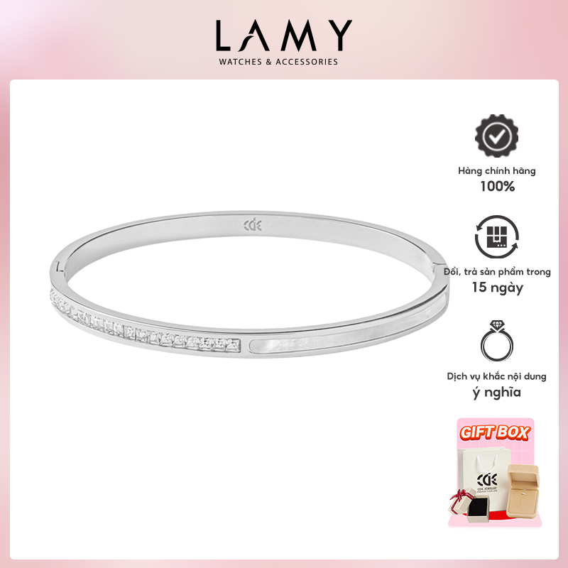 Ảnh Vòng tay CDE Etincelle Silver Bracelet CDE2003 - Vòng tay nam nữ Lamy 1