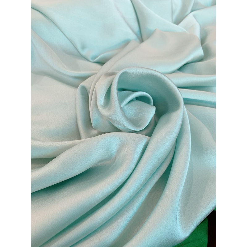 Xanh ngọc nhạt satin
