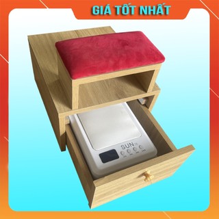 Gác chân làm nail vân gỗ giá xưởng (Vui lòng xem mô tả)