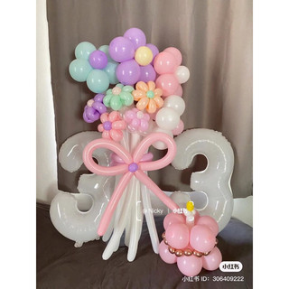 Set 50 bóng dài pastel macaron 260 tạo hình nghệ thuật, bóng bay dài giun đũa vặn hình Yến Nhi Shop
