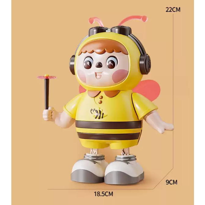 Con Ong Nhảy Múa Con Vật Nhảy Múa Robot Nhảy Múa Phát Nhạc Ông Nhảy Múa Đồ Chơi Chú Ong Nhảy Múa - Đồ Chơi Cho Bé PUKAPI
