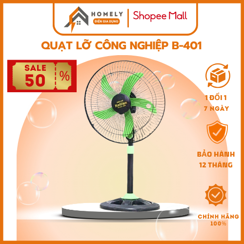 Quạt Lỡ Công Nghiệp B-401 Natifan 42W Đẹp Bền Cao Cấp- BẢO HÀNH CHÍNH ...