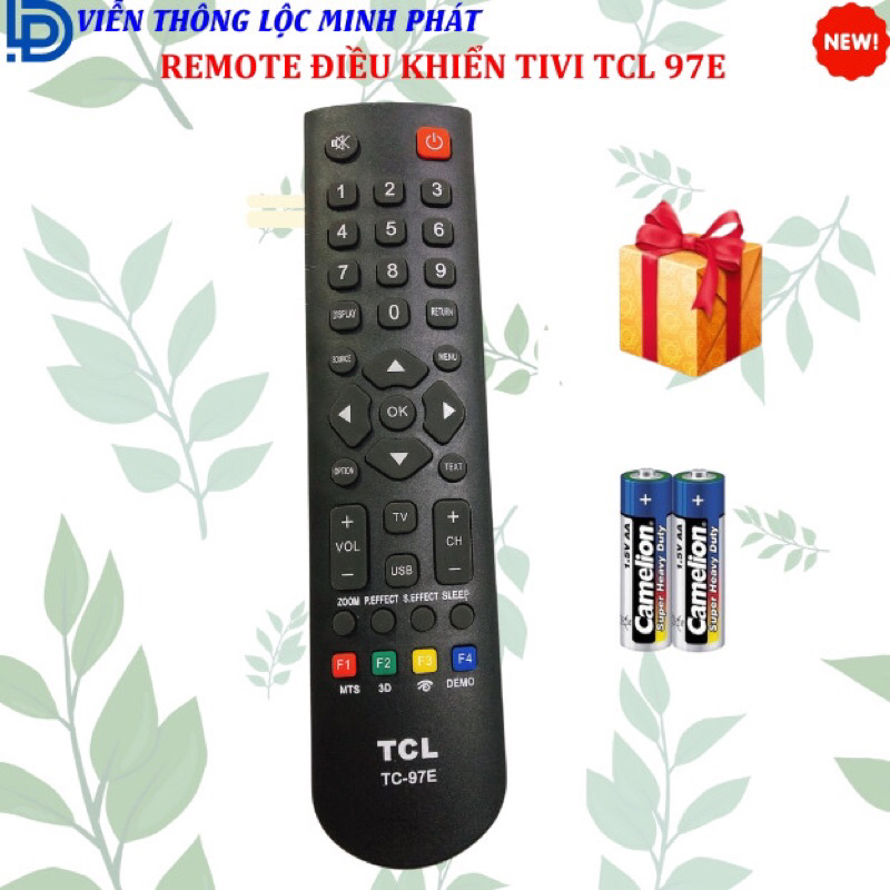 REMOTE ĐIỀU KHIỂN TIVI TCL THƯỜNG TC-97E | Shopee Việt Nam
