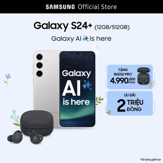Điện thoại Samsung Galaxy S24+ 12GB/512GB, Điện thoại AI, Camera 50MP, Màn hình 6.7" Dynamic AMOLED 2X QHD+