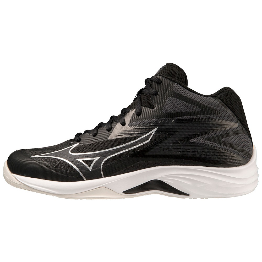 Ảnh Giày indoor Mizuno Thunder Blade Z Mid, cổ cao, trọng lượng nhẹ, êm ái, lót giảm chấn cao cấp, thoáng khí, chính hãng 2