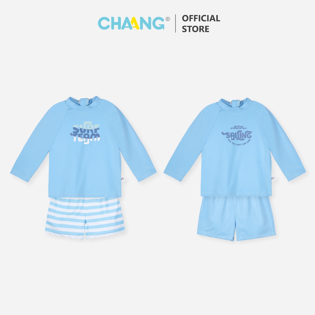 [CHAANG 6M-5Y] Bộ bơi dài tay khóa sau Olympia cho bé trai