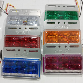 Combo 4 Đèn led sườn xe tải Runlai 5006 chính hãng điện 12v và 24v.