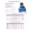 Đồng hồ nước SẠCH thân GANG nối bích Komax - Korea