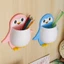 Kệ dán tường đa năng hình Chim Cánh Cụt, kệ dán tường chịu lực
