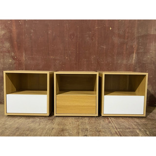 [giao mỗi đơn 1 chiếc] tủ,tap đầu giường gỗ mdf (40x31x41)màu Vân vàng