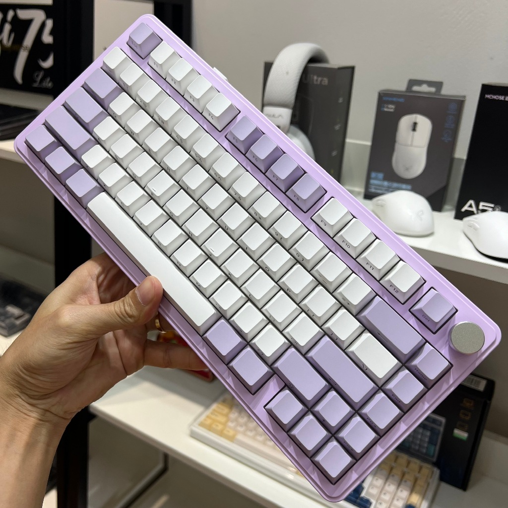 Bàn phím cơ Xinmeng M75 Pro mạch xuôi - Hỗ trợ hotswap - LED RGB nhiều chế độ - 3 mode kết nối tiện lợi - Màn hình TFT | BigBuy360 - bigbuy360.vn
