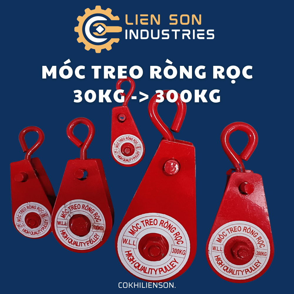Móc treo ròng rọc puly tải trọng từ 30kg đến 300kg | Shopee Việt Nam