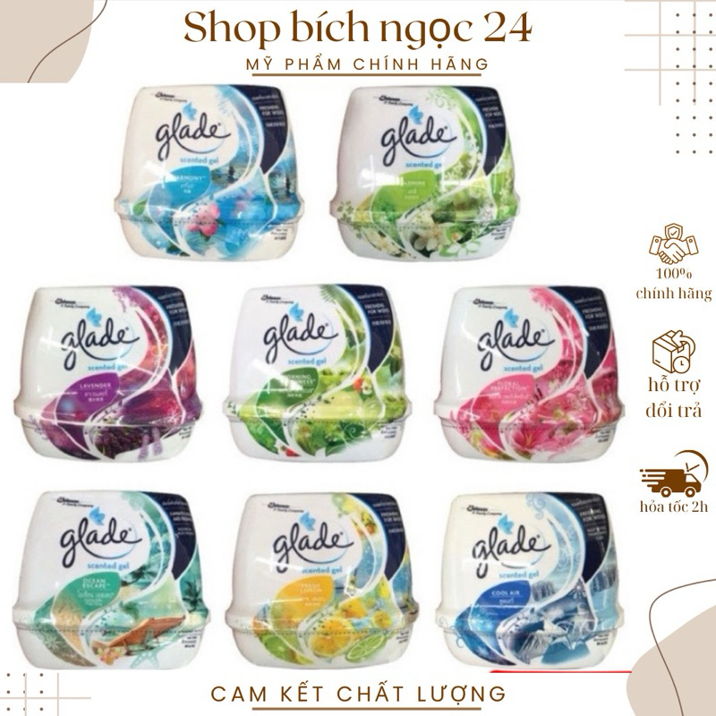 Sáp thơm để phòng Glade 180g ( đủ mùi )