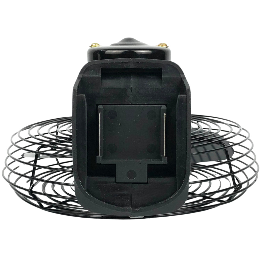Combo thân đèn 16 bóng led và thân quạt 8 inch chân pin phổ thông