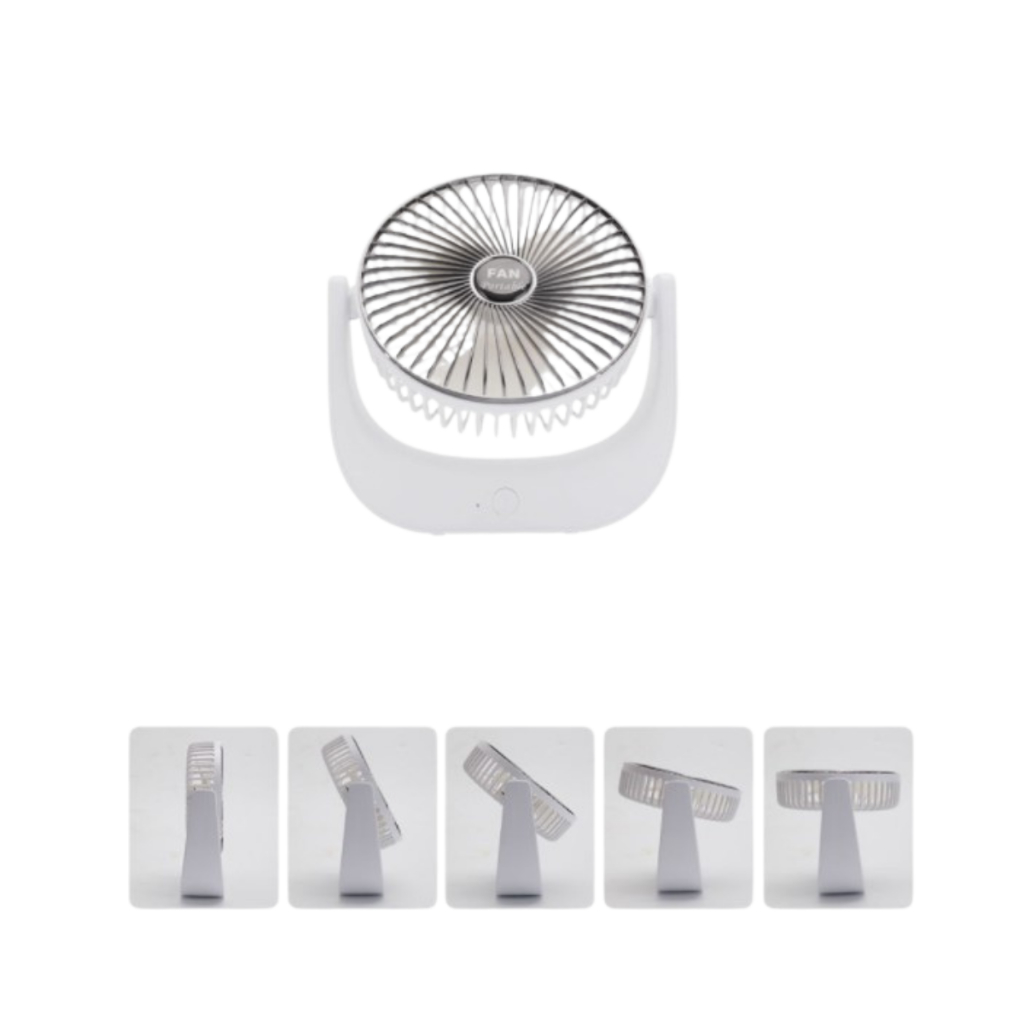 Quạt sạc USB Quạt tích điện cao cấp FT- 903 có 3 chế độ quạt - Quạt mát, Gọn nhẹ, Quạt liên tục từ 2-3 tiếng tùy chế độ