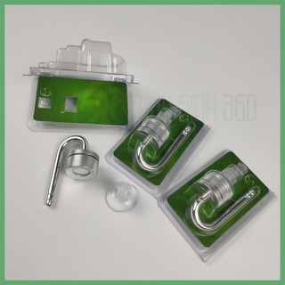 Cốc Sủi Co2 Nhôm - Chính Hãng Mufan - Khuếch Tán Mịn Co2 - Sử Dụng Cho Bể Thủy Sinh