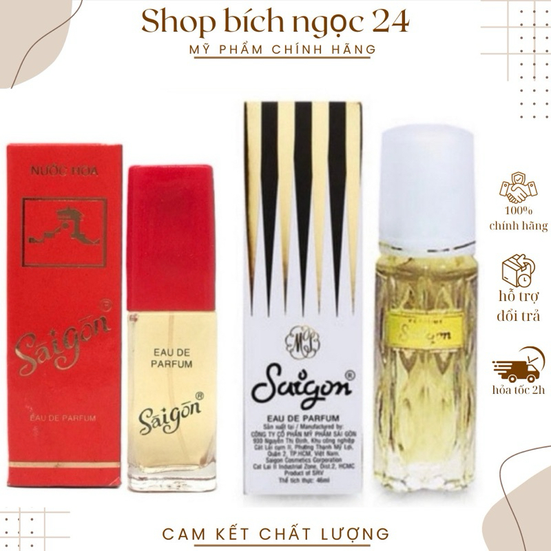 Nước hoa Sài Gòn trắng (sọc) và sài gòn đỏ