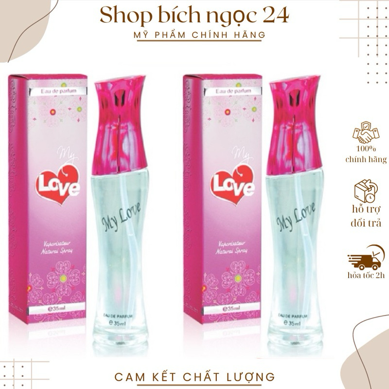 Nước hoa nữ My Love đầy quyễn rũ cá tính 35ml