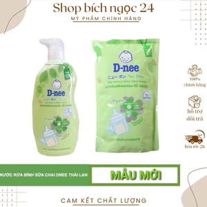 Nước Rửa Bình Dnee Túi 550ml/ Chai 600ml