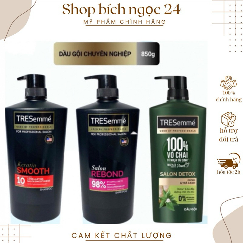 Dầu gội TRESemmé chính hãng 850g