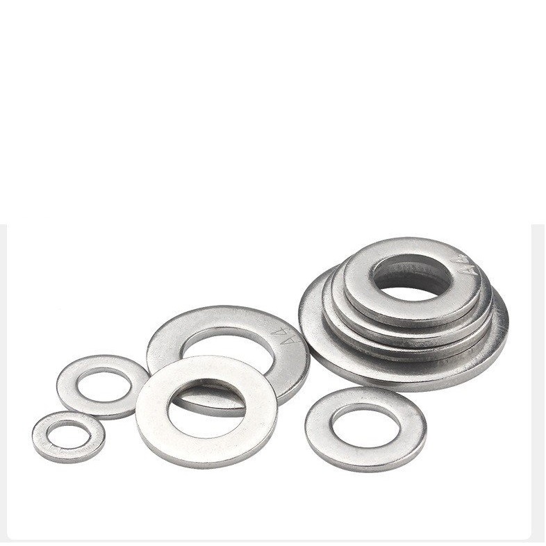 (INOX201)10 cái M3-M12 long đen phẳng inox201 M3-M12