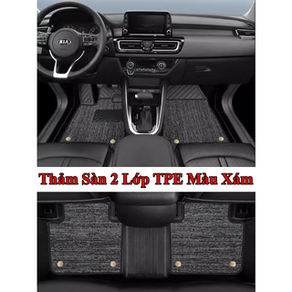 Lót Sàn 2 Lớp Kia Forte Chất Liệu Nhựa Cao Cấp , Hàng Loại Dày Nhập Nội Địa Trung