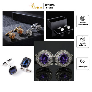 Khuy măng sét tay áo sơ mi cufflinks dành cho nam, phong cách thời trang lịch lãm Cope88