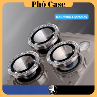 Len cường lực nhũ kim tuyến bảo vệ camera cho iPhone 15 Pro max/ 14 Pro Max/ 14 Plus / 13 Pro Max 14 / 13 /12promax/ 11