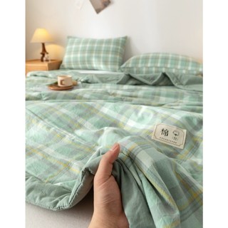 Chăn đũi kẻ cotton chăn hè trần bông kích thước 2mx2m3 chất liệu mềm mịn, mát chuẩn hàng nhập khẩu.