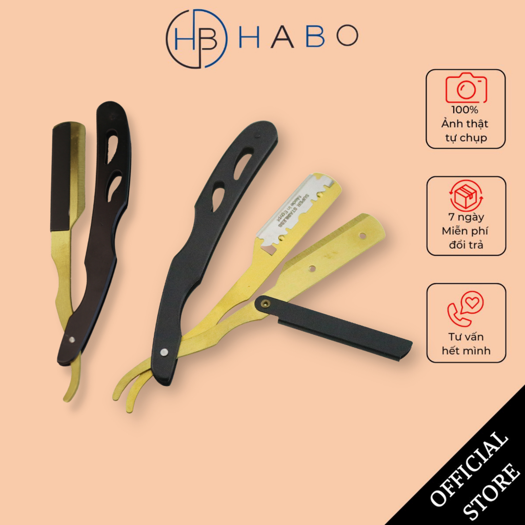 Dao cạo râu cổ điển phong cách baber, dao cạo lông mặt cổ điển | Shopee Việt Nam