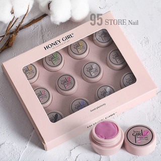 Set gel nặn hoa khô Honeygirl 12 màu chính hãng - gel nặn hoa charm và thú nổi không cần dùng lưu huỳnh