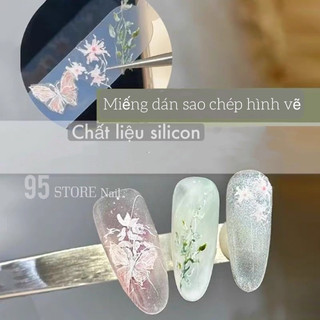 Miếng silicon vẽ sao chép hình dán - vẽ hoạt hình , hoa văn design