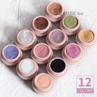 Set gel nặn hoa khô Honeygirl 12 màu chính hãng - gel nặn hoa charm và thú nổi không cần dùng lưu huỳnh