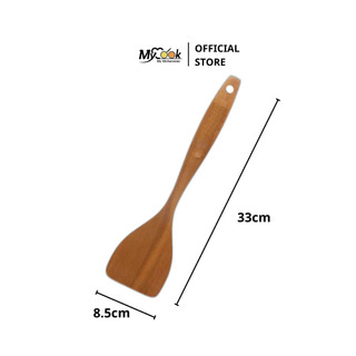 Xẻng gỗ chiên xào, sạn bằng mỏng Mycook