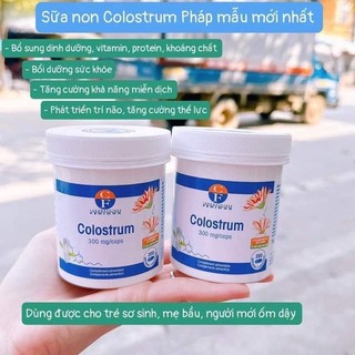 Sữa Non Pháp Fenioux Colostrum Mẫu Mới Chính Hãng Lọ 200 viên