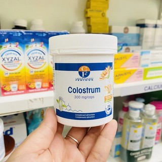 Sữa Non Pháp Fenioux Colostrum Mẫu Mới Chính Hãng Lọ 200 viên