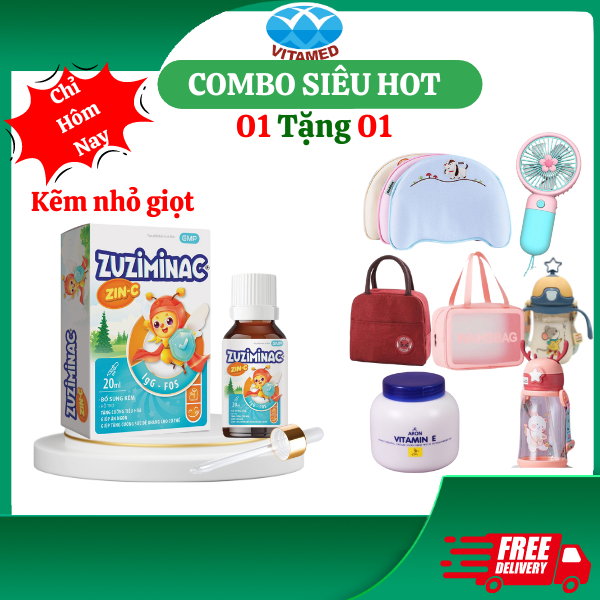 Zuziminac kẽm nhỏ giọt dành cho bé