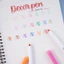 Bút Decor Pen Classmate Viết Calligraphy Tô Màu, Bộ Màu Acrylic Marker Artmate Chồng Được Màu, Vẽ Trên Nhiều Chất Liệu